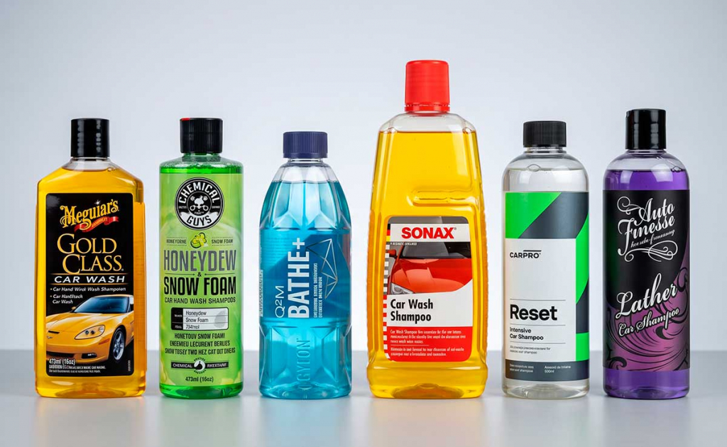Шампунь для ручной мойки — Meguiars, Chemical Guys, GYEON, SONAX, CarPro, Auto Finesse