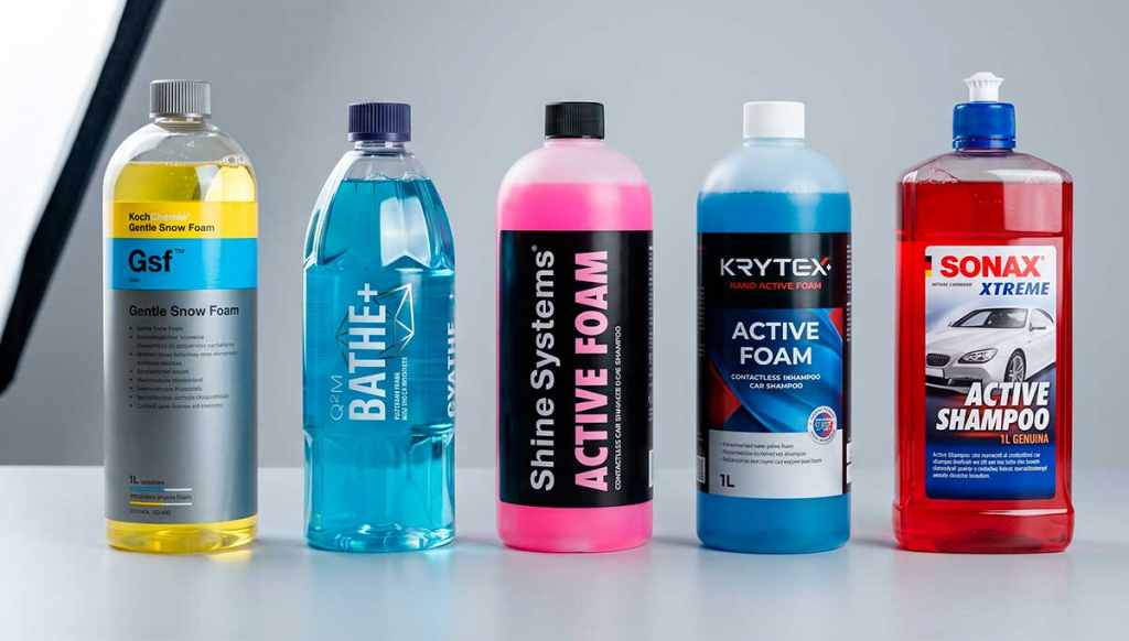 Бесконтактный шампунь — Koch Chemie, GYEON, Shine Systems, KRYTEX, SONAX