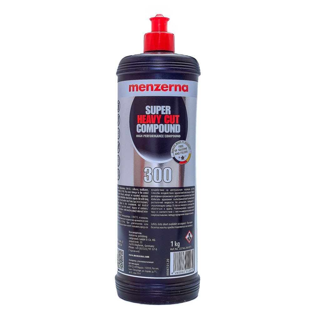 Heavy Cut Compound 300 Высокоабразивная полировальная паста MENZERNA, картинка 2