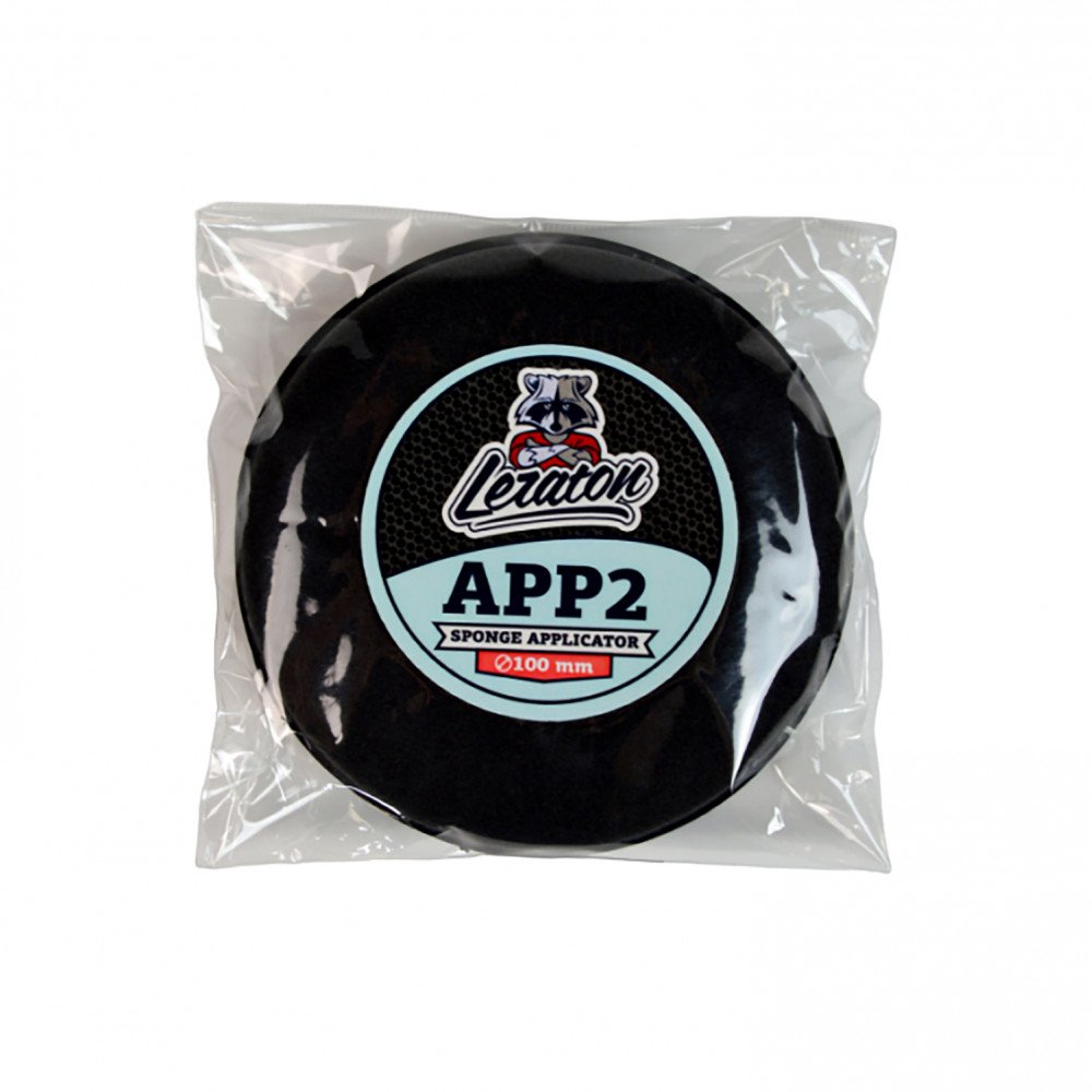 Поролоновый аппликатор круглый BLACK ROUND FOAM SPONGE LERATON, картинка 1