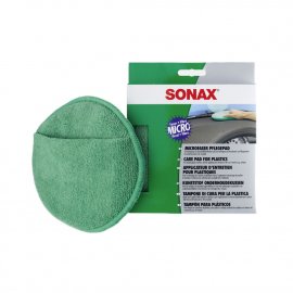 MICROFASER PFLEGEPAD Аппликатор для пластика SONAX, миниатюра MICROFASER PFLEGEPAD Аппликатор для пластика SONAX, миниатюра