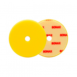 ProfLine Желтый мягкий полировальный круг для эксцентриков SONAX, 143мм, миниатюра 