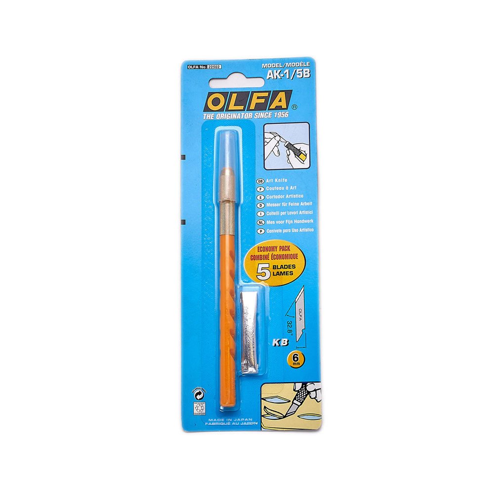 Нож с перьевым лезвием OL-AK-1\5B OLFA, картинка 1