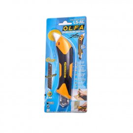 Нож, двухкомпонентный корпус, трещоточный фиксатор OL-L-5 OLFA, миниатюра 1