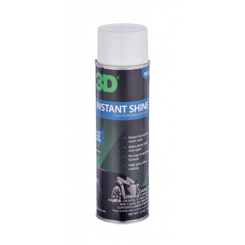 Instant Shine Средство для ухода за пластиком 3D, 340мл, миниатюра 