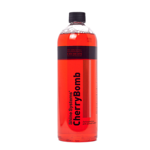 Cherry Bomb Shampoo Автошампунь для ручной мойки Shine Systems, 750мл, миниатюра 