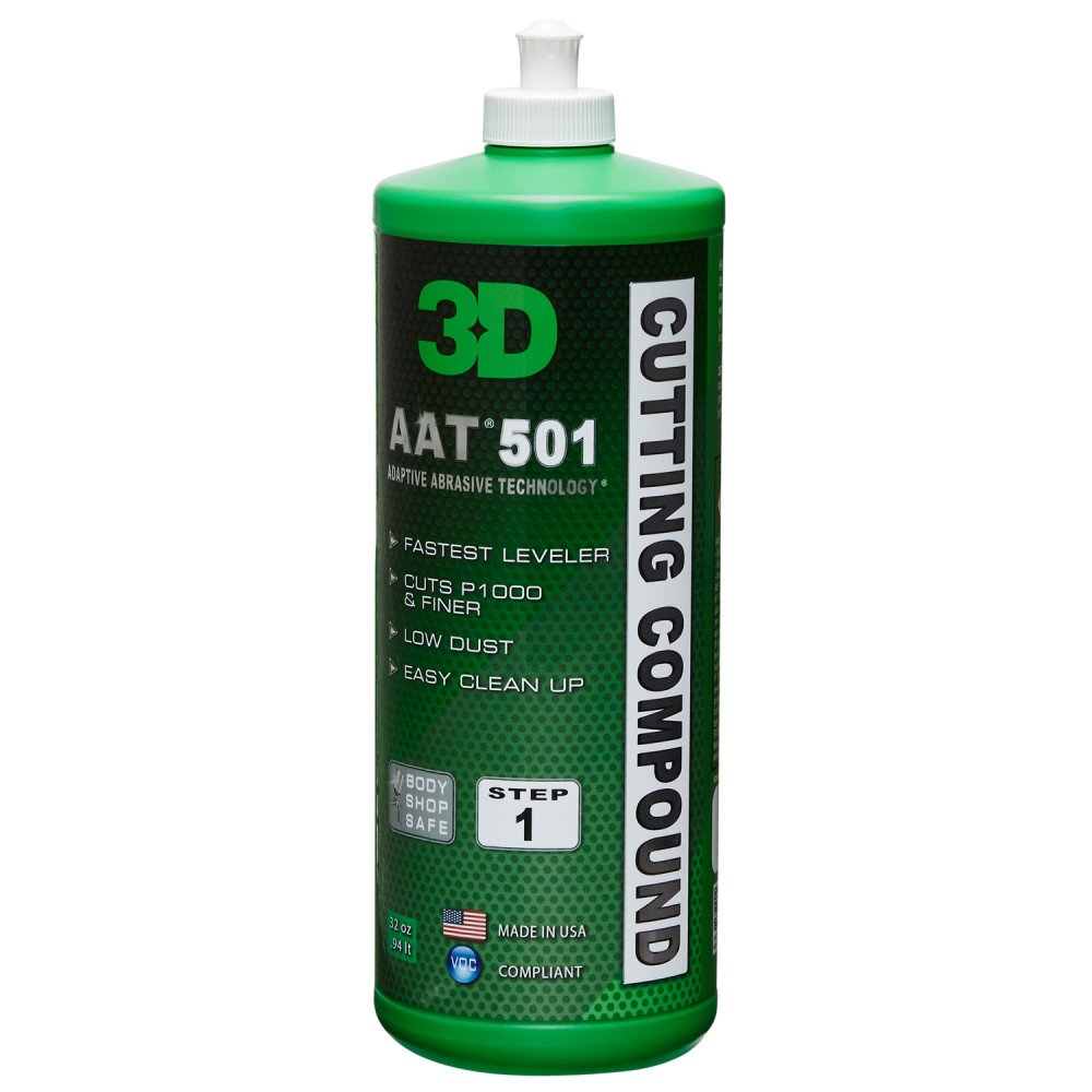 AAT 501 Cutting Compound Абразивная полировальная паста 3D, картинка 1