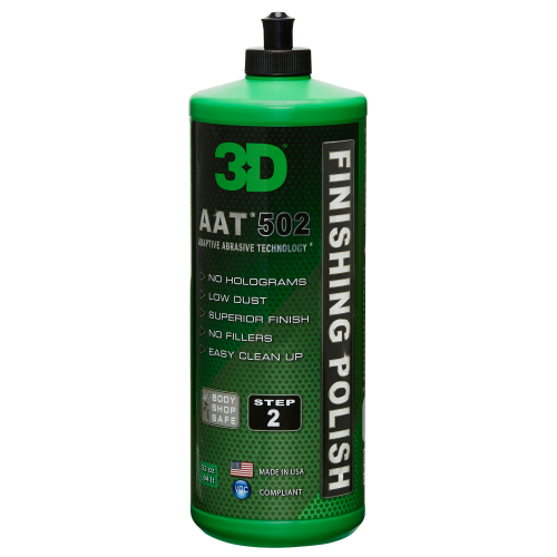 AAT 502 Finishing Polish Финишная полировальная паста 3D, 950мл, миниатюра 