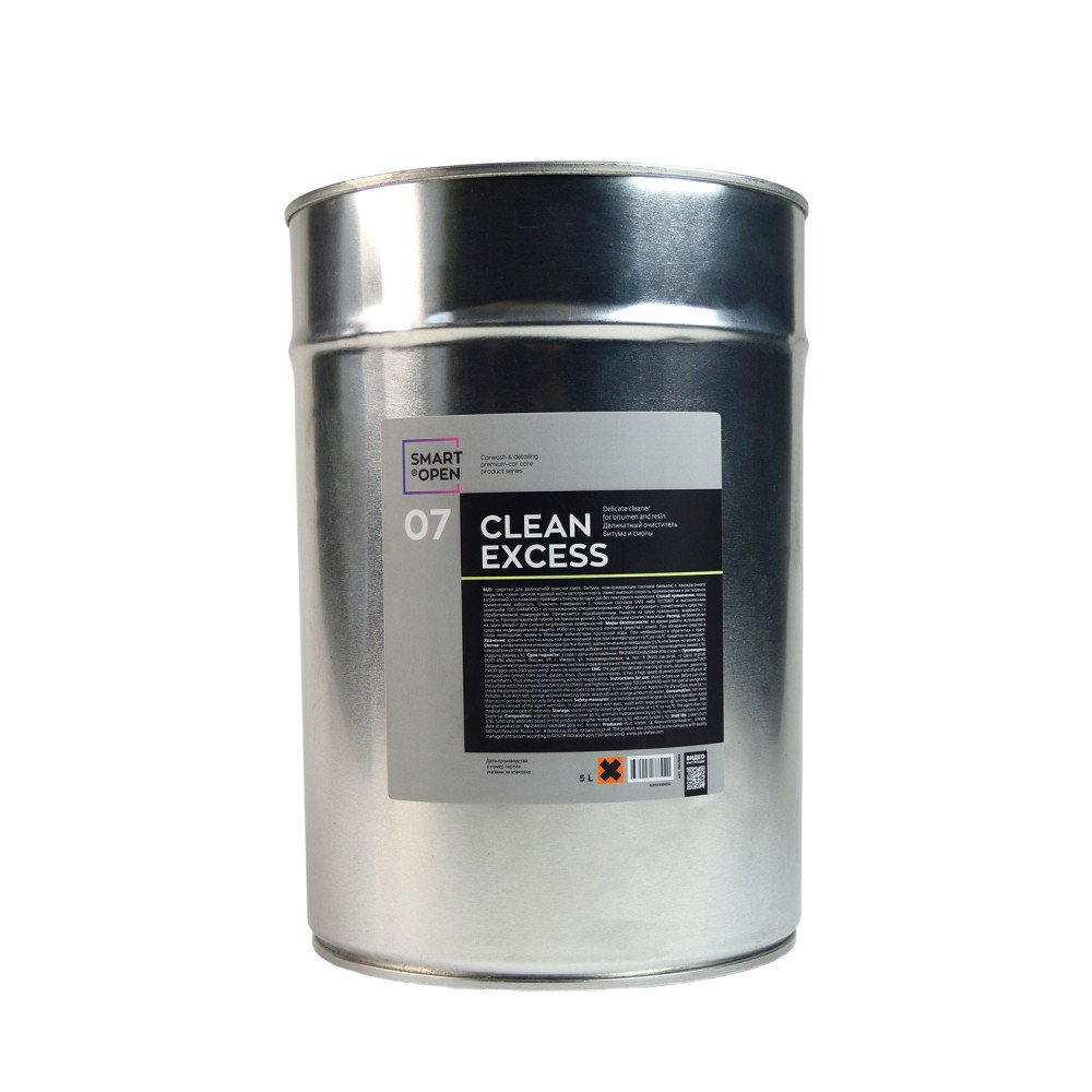 CLEAN EXCESS Деликатный очиститель битума и смолы SMART OPEN, картинка 1