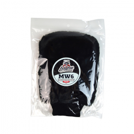 BLACK WOOL MITT Варежка из искусственного меха  для бережной мойки LERATON, миниатюра 