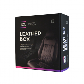 Smart Leather Box Набор для чистки и защиты кожаных изделий Smart Open, миниатюра 1