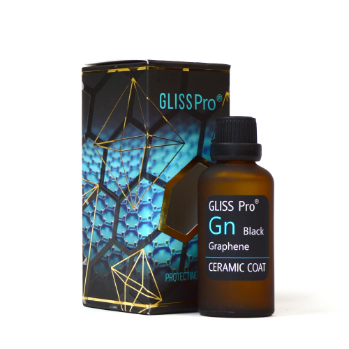 Graphene Black Ceramic Coat Защитное керамическое покрытие GlissPro, 50мл, миниатюра 