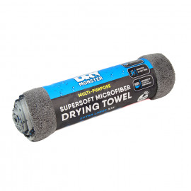 Drying Towel Полотенце для сушки авто Dry Monster, Серая, миниатюра 
