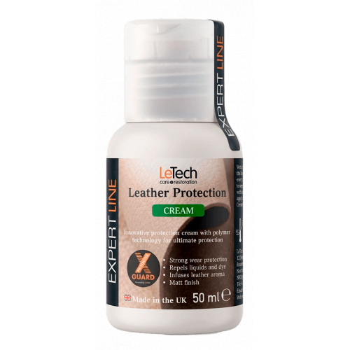 Leather Protection Cream Защитный крем для кожи LeTech, 50мл, миниатюра Leather Protection Cream Защитный крем для кожи LeTech, 50мл, миниатюра
