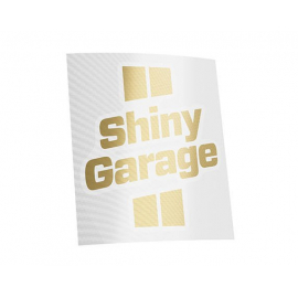 Наклейка золотая Shiny Garage, 8см*8см, миниатюра 