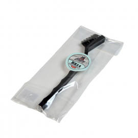 HARD MINI BRUSH BR14 Жесткая односторонняя щетка с черной щетиной LERATON, миниатюра 1