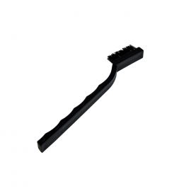 HARD MINI BRUSH BR14 Жесткая односторонняя щетка с черной щетиной LERATON, миниатюра 2
