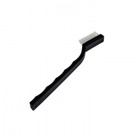 SOFT MINI BRUSH BR15 Мягкая односторонняя щетка с белой щетиной LERATON, миниатюра 2