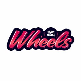 Bucket Sticker Wheels стикер водостойкий матовый Foam Heroes, миниатюра 1