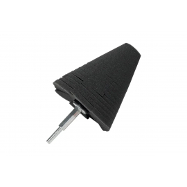 Polishing Cone BLACK Конусный мягкий полировальник A302, 100мм, миниатюра 