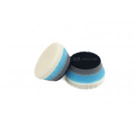 SANDWICH WOOL PAD Меховой полировальный круг A302, 35мм, миниатюра 