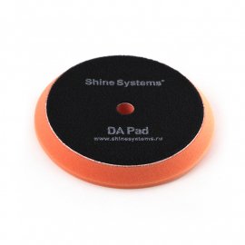 Foam Pad Orange DA Мягкий оранжевый полировальный круг Shine Systems, миниатюра 2