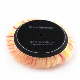 Unicom Wool Pad Полировальный круг из цветного меха Shine Systems, миниатюра 2
