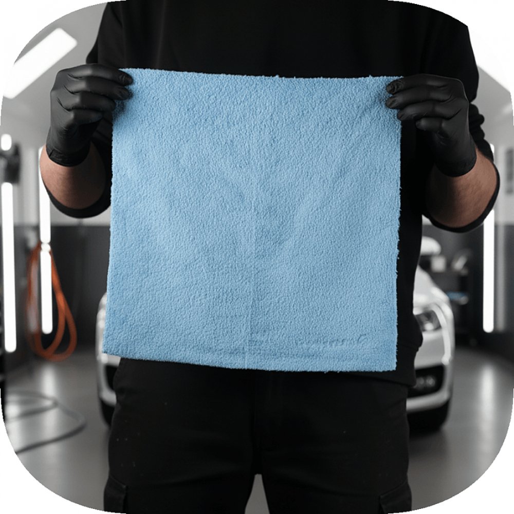 PROFI-MICROFASERTUCH BLAU Микрофибра универсальная AuTech, картинка 3