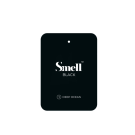 Deep Ocean Black Smell №1 Картонный ароматизатор Голубой Океан SMELL, миниатюра 3 Deep Ocean Black Smell №1 Картонный ароматизатор Голубой Океан SMELL, миниатюра 3
