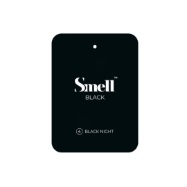 Black Night Black Smell №4 Картонный ароматизатор Черная ночь SMELL, миниатюра 3