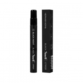 Black Night Black Smell №4 Спреевый ароматизатор Черная ночь SMELL, 12мл, миниатюра 