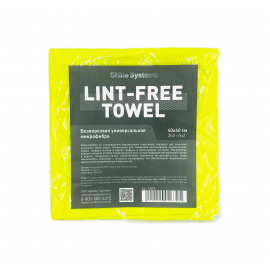 Lint-Free Towel Безворсовая универсальная микрофибра стрейч Shine Systems, 40см*40см, миниатюра Lint-Free Towel Безворсовая универсальная микрофибра стрейч Shine Systems, 40см*40см, миниатюра