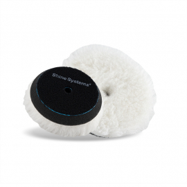 Cotton Wool Pad Полировальный круг мех с хлопком Shine Systems, миниатюра 1