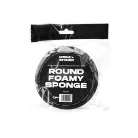 Round Foamy Sponge Поролоновый аппликатор MegaShiner, миниатюра 1