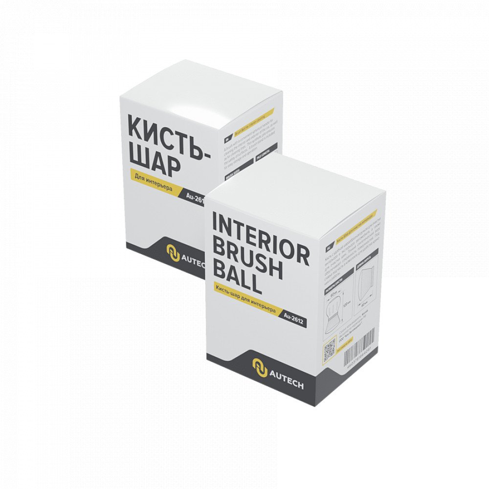 Interior Brush Ball Кисть для ухода за интерьером автомобиля AuTech, картинка 2