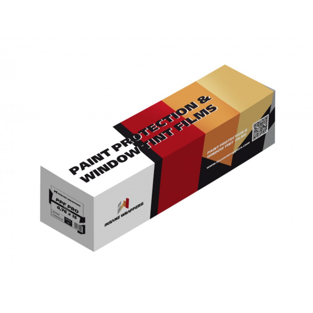 Плёнка PPF Pro 0,76x15м, 175мк INSANE WRAPPERS, картинка 1