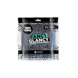 Fancy Glancy Микрофибра для очистки стекол с особым плетением Foam Heroes, 40см*40см, миниатюра 