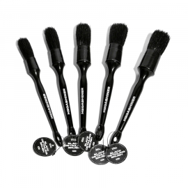 Black Detailing Brush 18 Кисть для детейлинга c натуральным ворсом MegaShiner, миниатюра 2