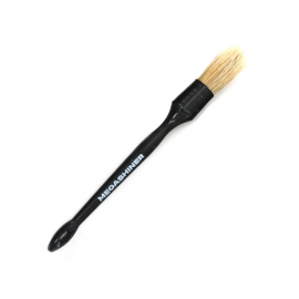 Brown Detailing Brush 10 Кисть для детейлинга c натуральным ворсом MegaShiner, миниатюра 