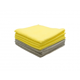 All-Purpose Terry Set 35х35 Набор микрофибр желтого и серого цветов Glosswork, миниатюра 2 All-Purpose Terry Set 35х35 Набор микрофибр желтого и серого цветов Glosswork, миниатюра 2