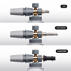 Minigun Пенокомплект для моек высокого давления c адаптером Karcher- K Foam Heroes, миниатюра 6