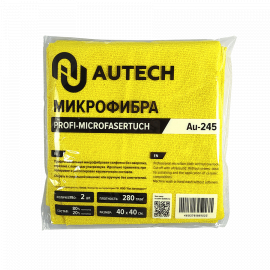 PROFI-MICROFASERTUCH 40*40 Профессиональная микрофибра для располировки составов AuTech, Упаковка 2шт., миниатюра PROFI-MICROFASERTUCH 40*40 Профессиональная микрофибра для располировки составов AuTech, Упаковка 2шт., миниатюра