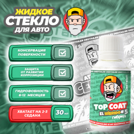 Hybrid Ceramic Coating Energy #5 Гибридное жидкое стекло DedTaileR, миниатюра 2