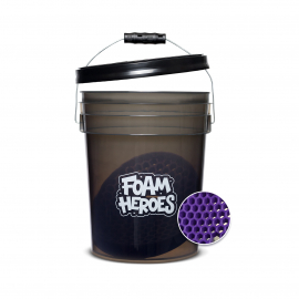 Detailing Bucket Ведро с сепаратором и крышкой для детейлинг мойки Foam Heroes, 20л, миниатюра Detailing Bucket Ведро с сепаратором и крышкой для детейлинг мойки Foam Heroes, 20л, миниатюра