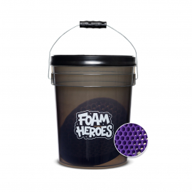 Detailing Bucket Ведро с сепаратором и крышкой для детейлинг мойки Foam Heroes, миниатюра 2 Detailing Bucket Ведро с сепаратором и крышкой для детейлинг мойки Foam Heroes, миниатюра 2