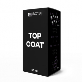 TOP COAT Защитное керамическое покрытие Quartz Master, 15мл, миниатюра 