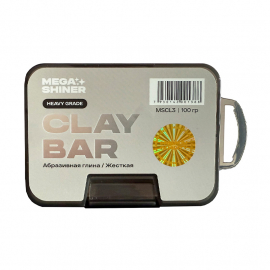 Clay Bar Heavy Абразивная глина жесткая MegaShiner, миниатюра 