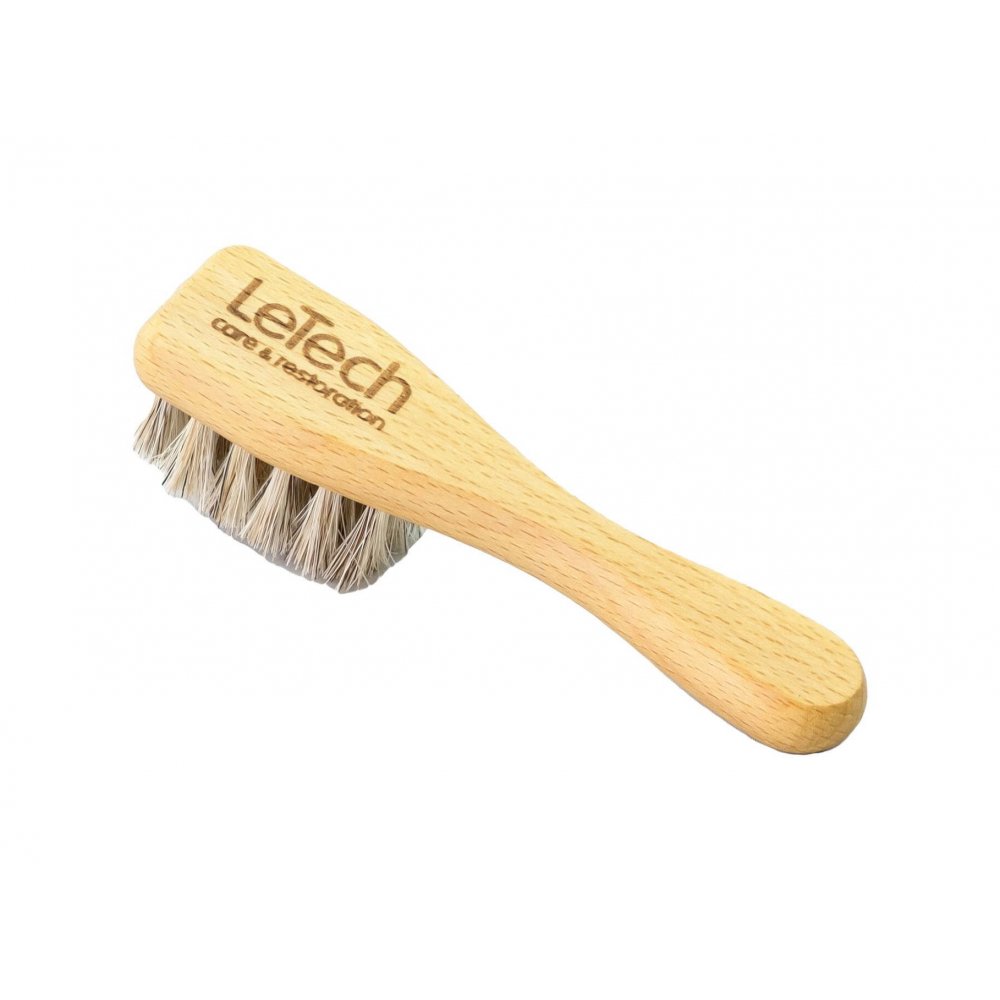 Leather Cow Hair Brush Mini Щетка для чистки кожи с коровьим ворсом LeTech, картинка 1