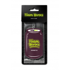 Auramatica Кола и лайм - подвесной картонный ароматизатор Foam Heroes, миниатюра 