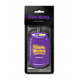 Auramatica Манго и маракуйя - подвесной картонный ароматизатор Foam Heroes, миниатюра 